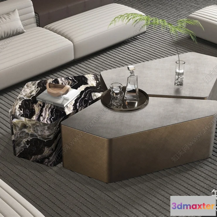 1388144 - Coffee Table - 3D Models - 3D Furniture Models for Interior - 217 3D Max