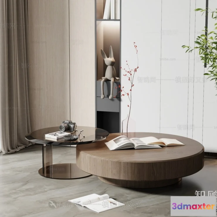 1388840 - Coffee Table - 3D Models - 3D Furniture Models for Interior - 227 3D Max