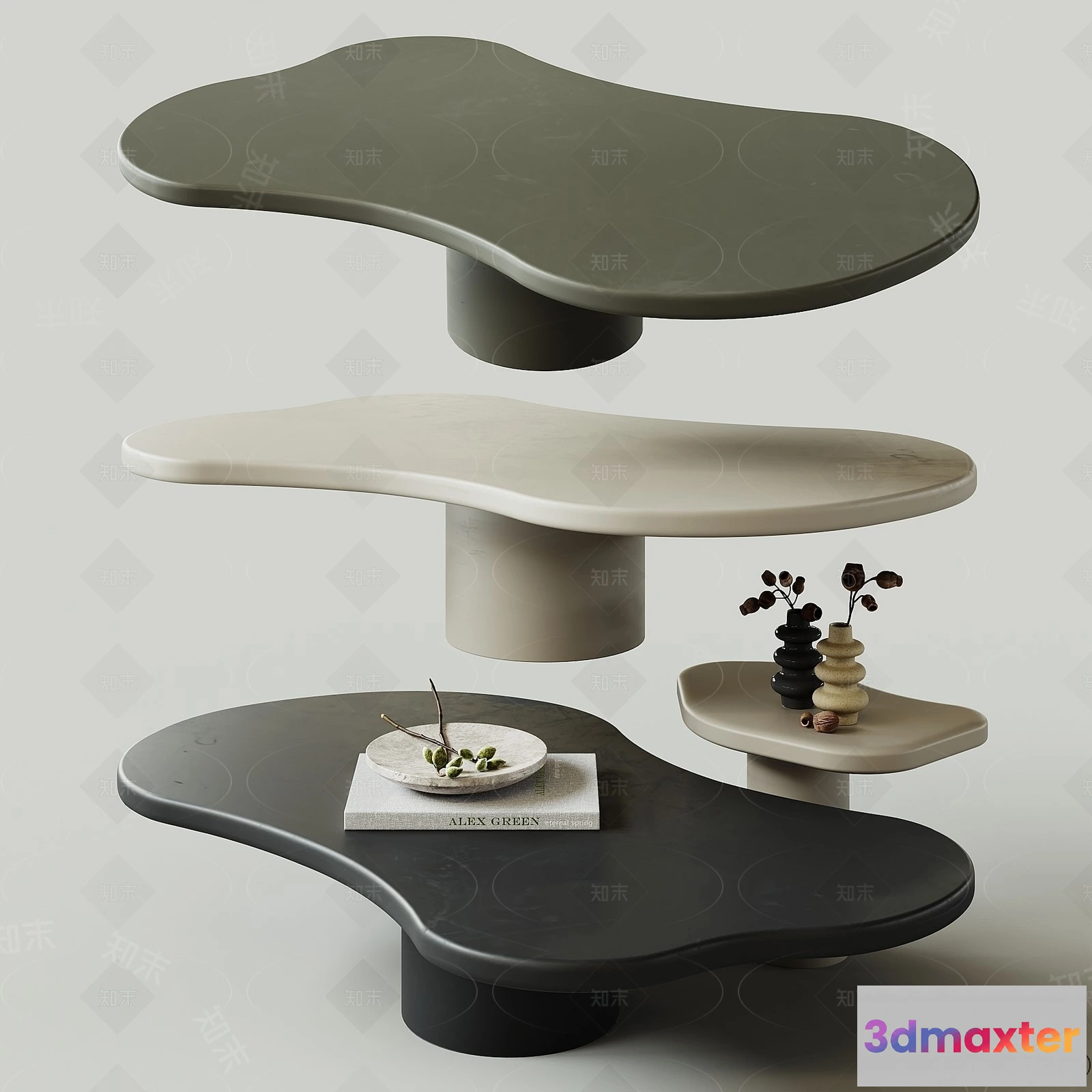 1389220 - Coffee Table - 3D Models - 3D Furniture Models for Interior - 233 3D Max