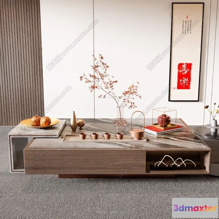 1389818 - Coffee Table - 3D Models - 3D Furniture Models for Interior - 242 3D Max