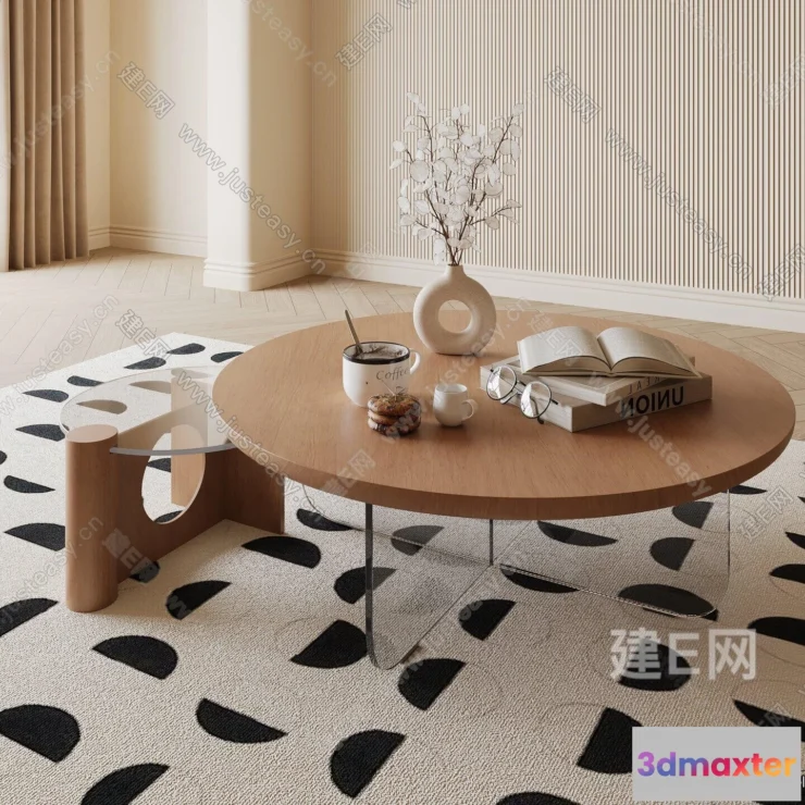 1390398 - Coffee Table - 3D Models - 3D Furniture Models for Interior - 251 3D Max