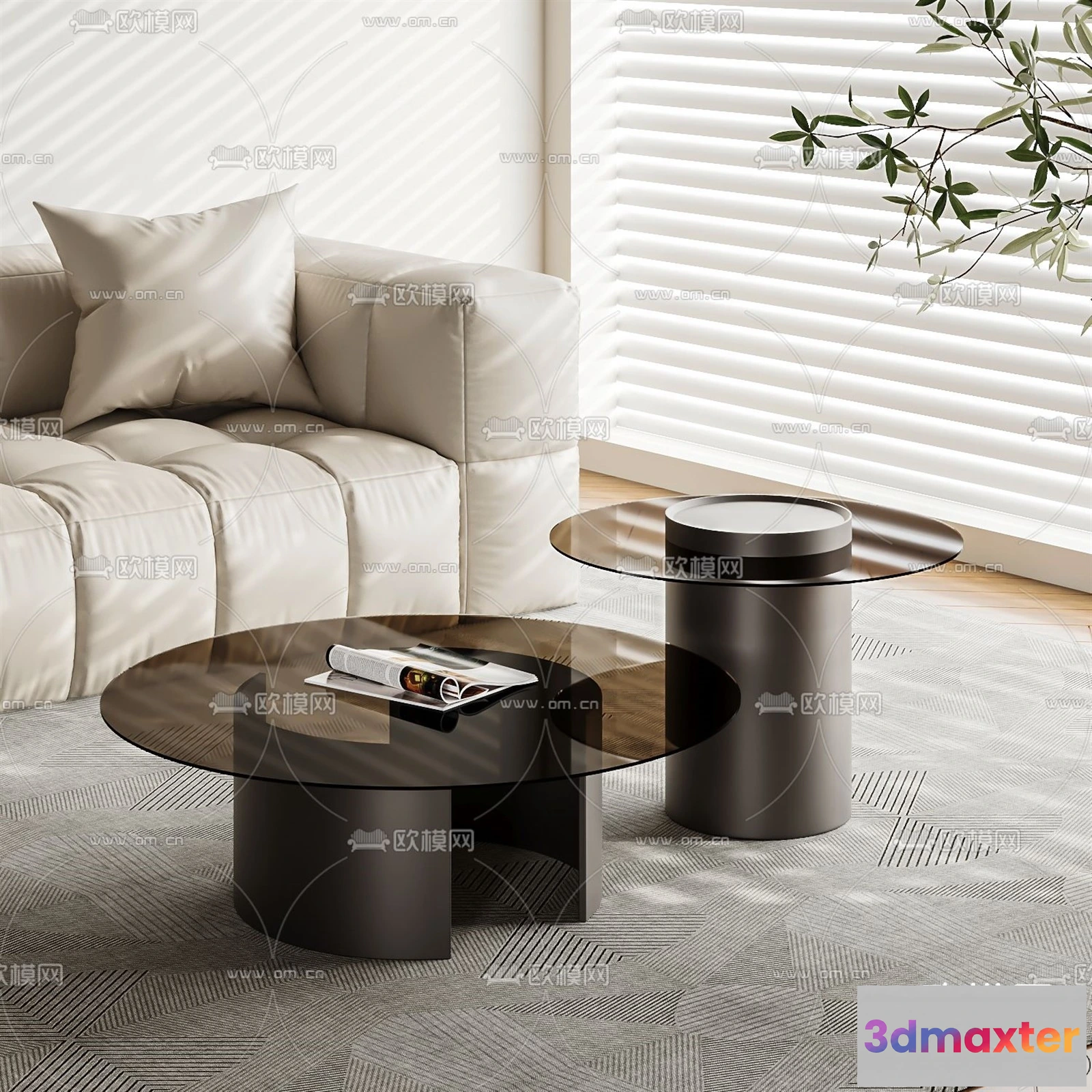 1390718 - Coffee Table - 3D Models - 3D Furniture Models for Interior - 256 3D Max