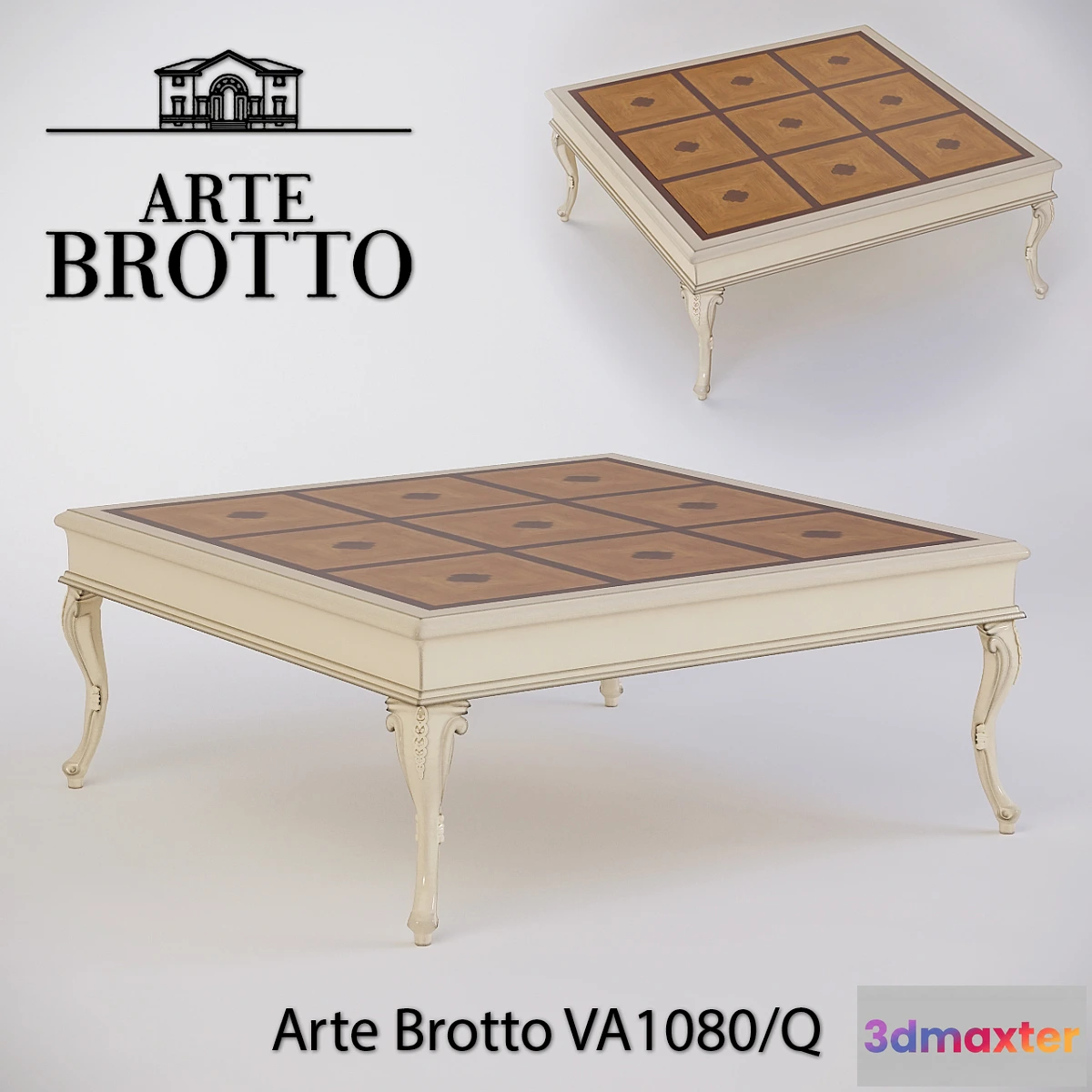 1391708 - Arte Brotto VA1080 _ Q Table 3D Max