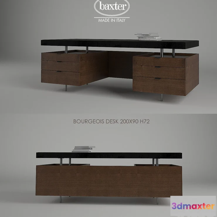 1392248 - Baxter BOURGEOIS DESK 3D Max