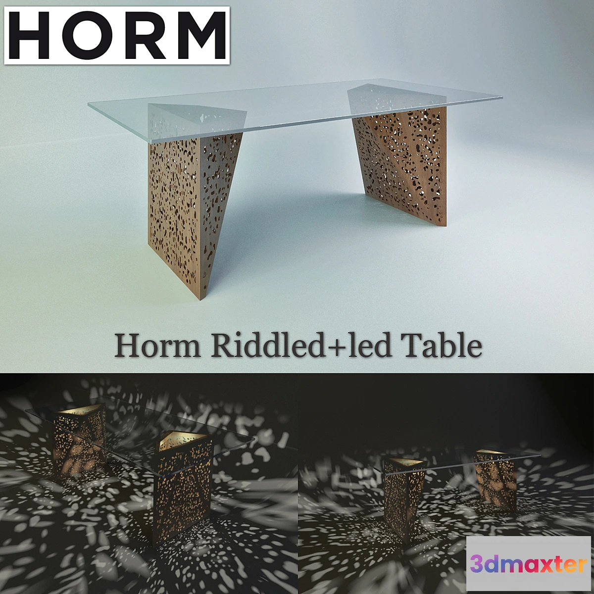 1393470 - Horm Riddled+led Table 3D Max