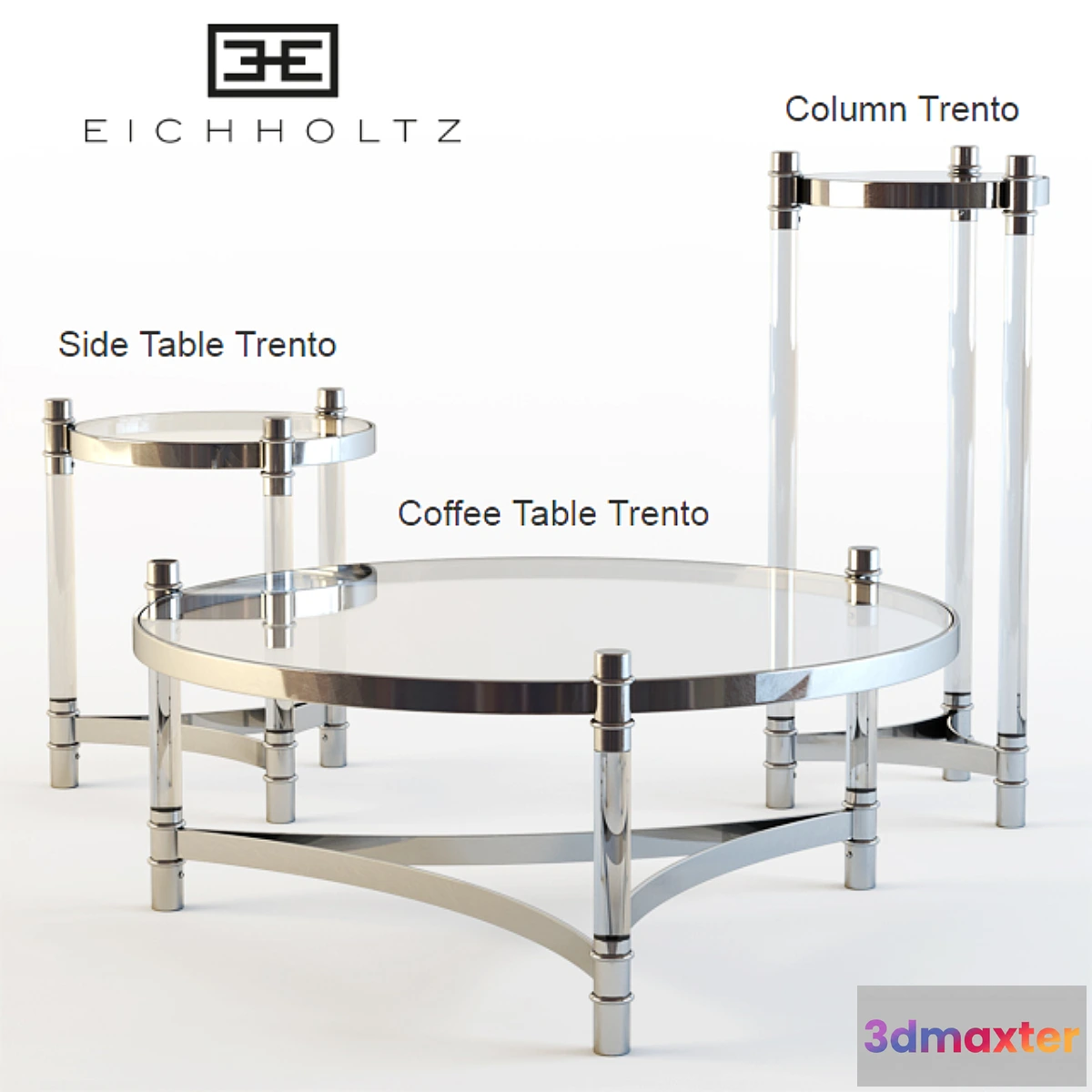 1393818 - EICHHOLTZ _ Trento tables 3D Max