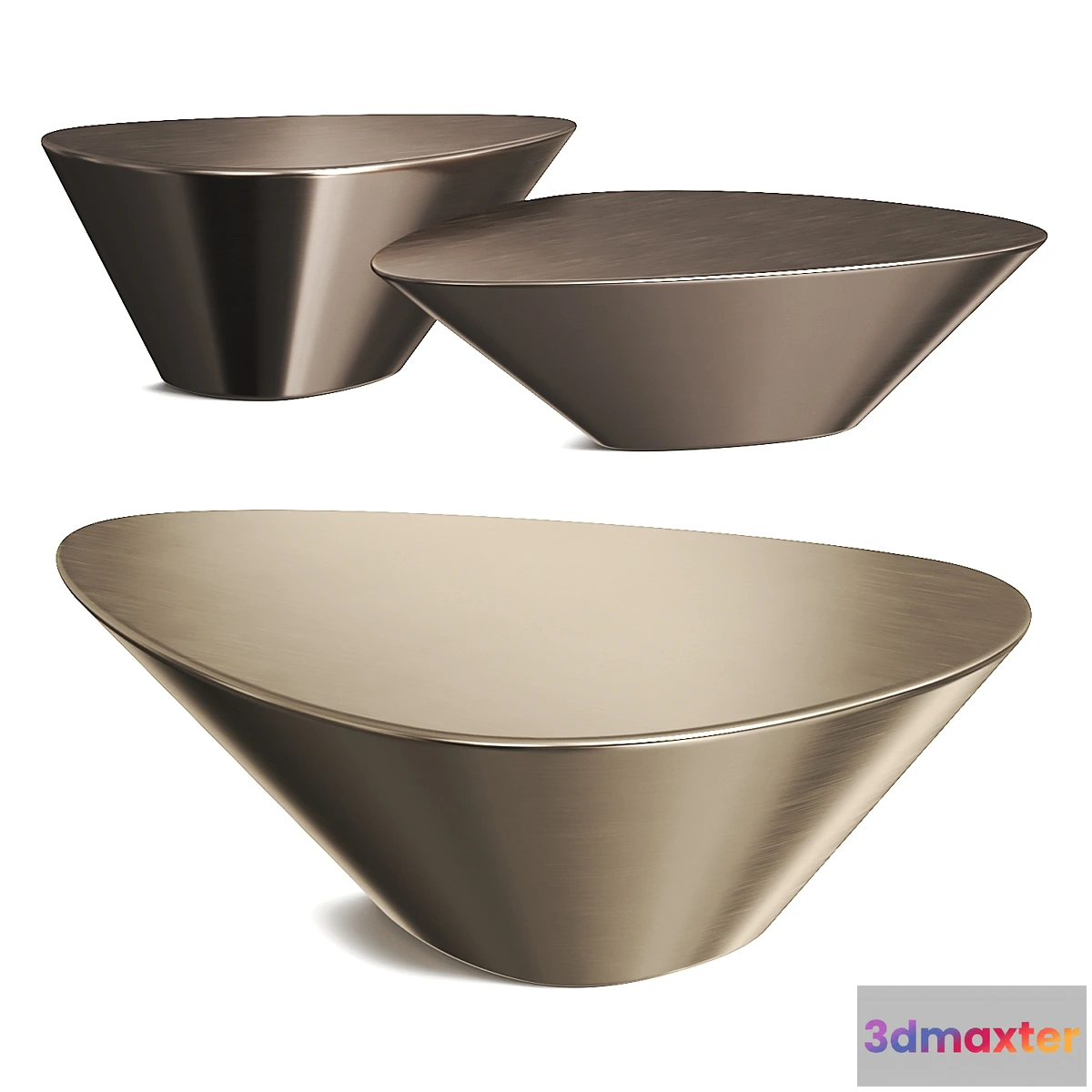 1394422 - Studio Sors Lounge 22 Nesting By Rebecca Ross Coffee Table Set 3D Max