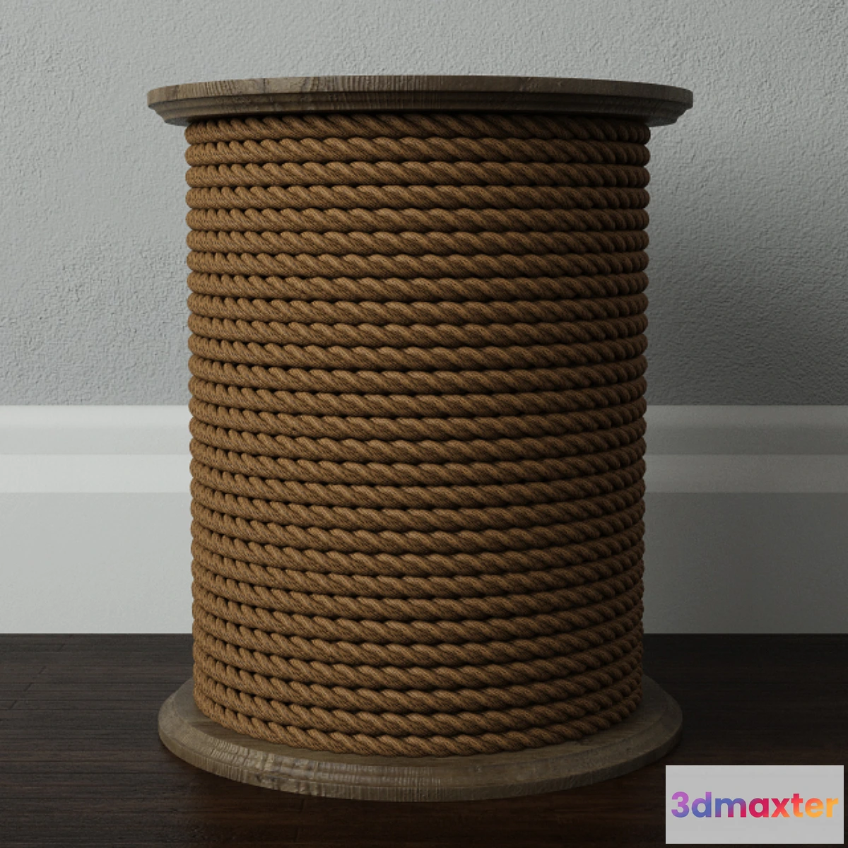 1395394 - Wood Rope Table 3D Max