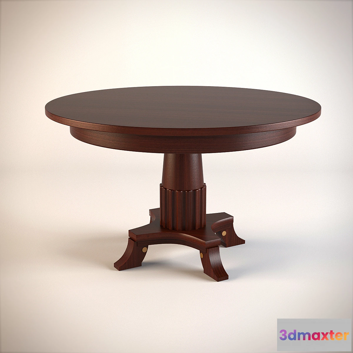 1395622 - Table classic round 3D Max