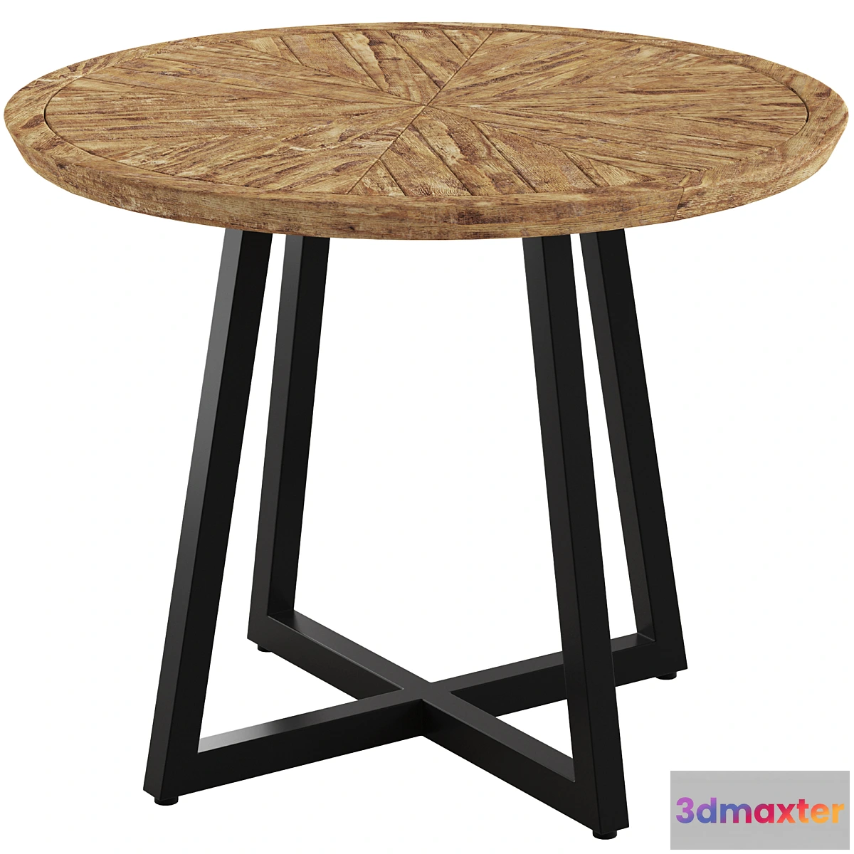 1395802 - Crisal Decoration Wooden Round Table 3D Max