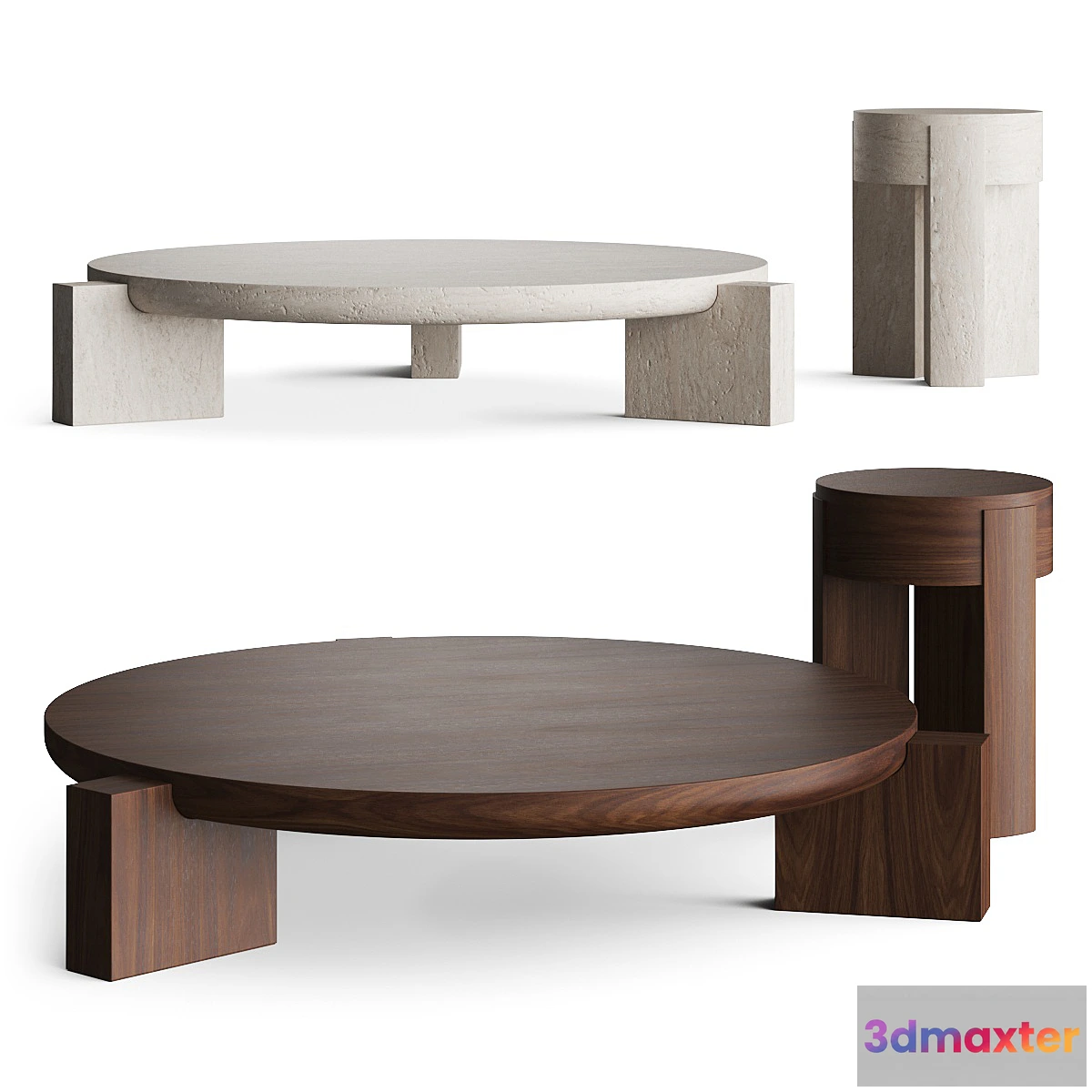 1396416 - Martin Masse Vola Coffee Tables 3D Max