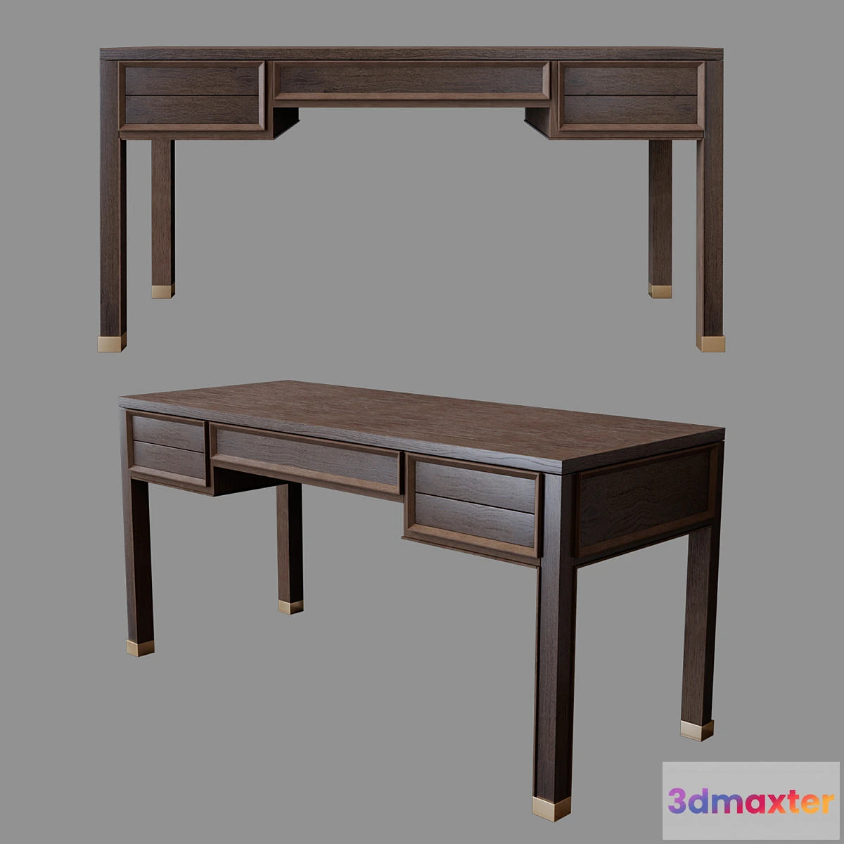 1396650 - Eichholtz desk melchior 3D Max