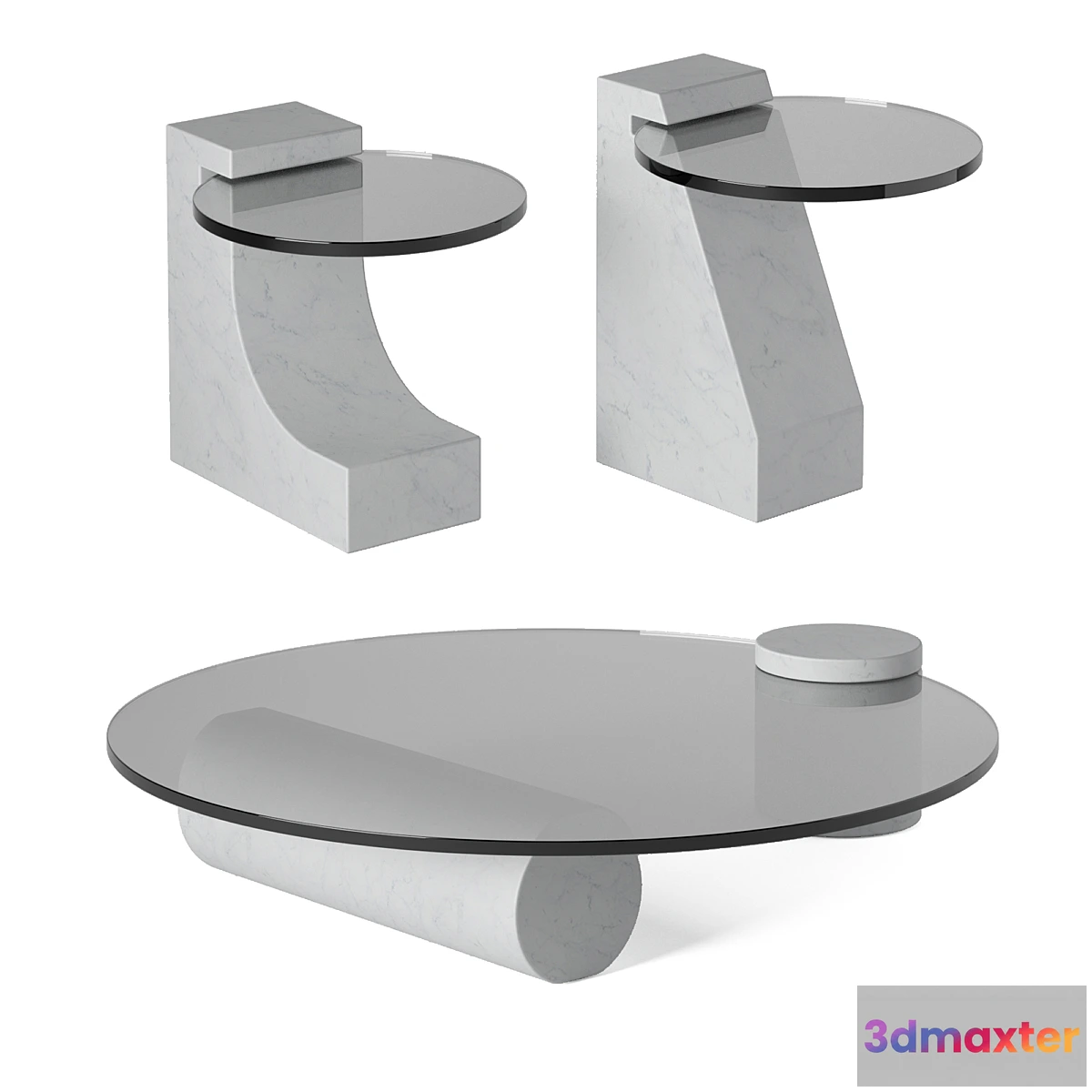 1397182 - VERRE PARTICULIER table set 2. Baxter 3D Max
