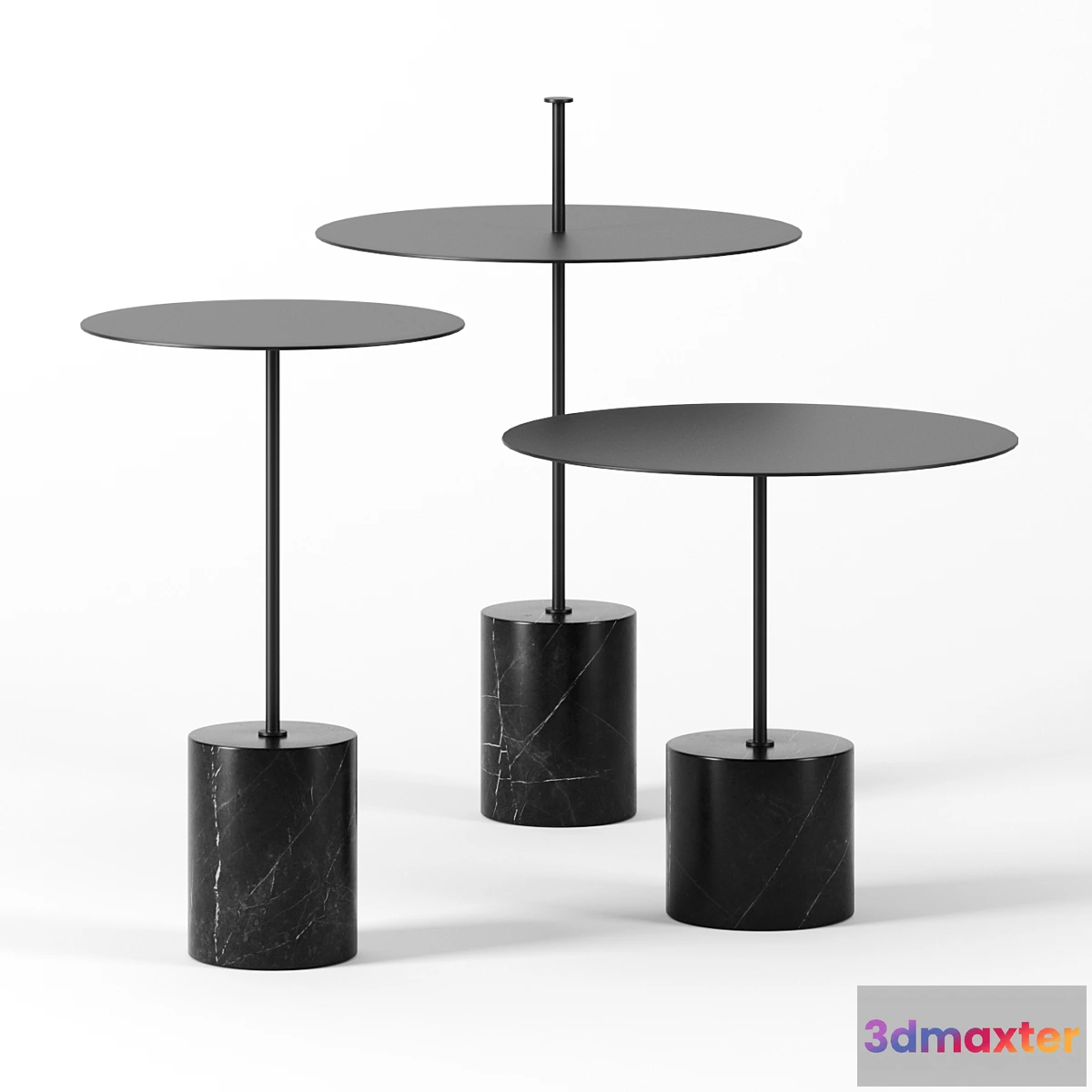 1397282 - CALIBER side tables by Wendelbo 3D Max