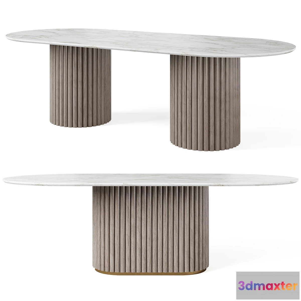 1397384 - Dining Table HAMBURG by Cazarina 3D Max