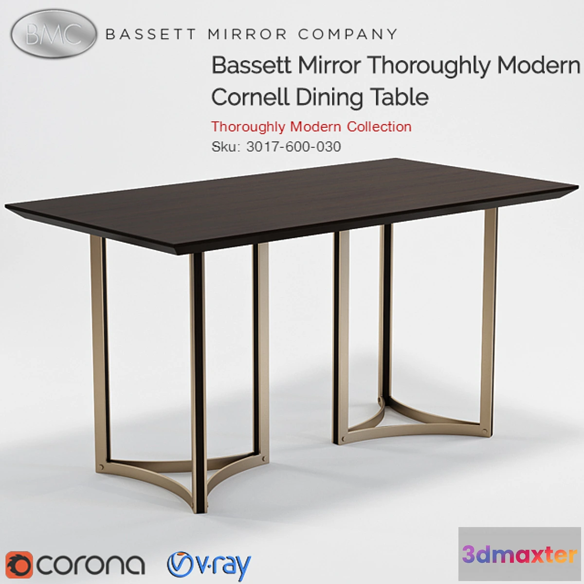 1397468 - Bassett Mirror Tables 3D Max