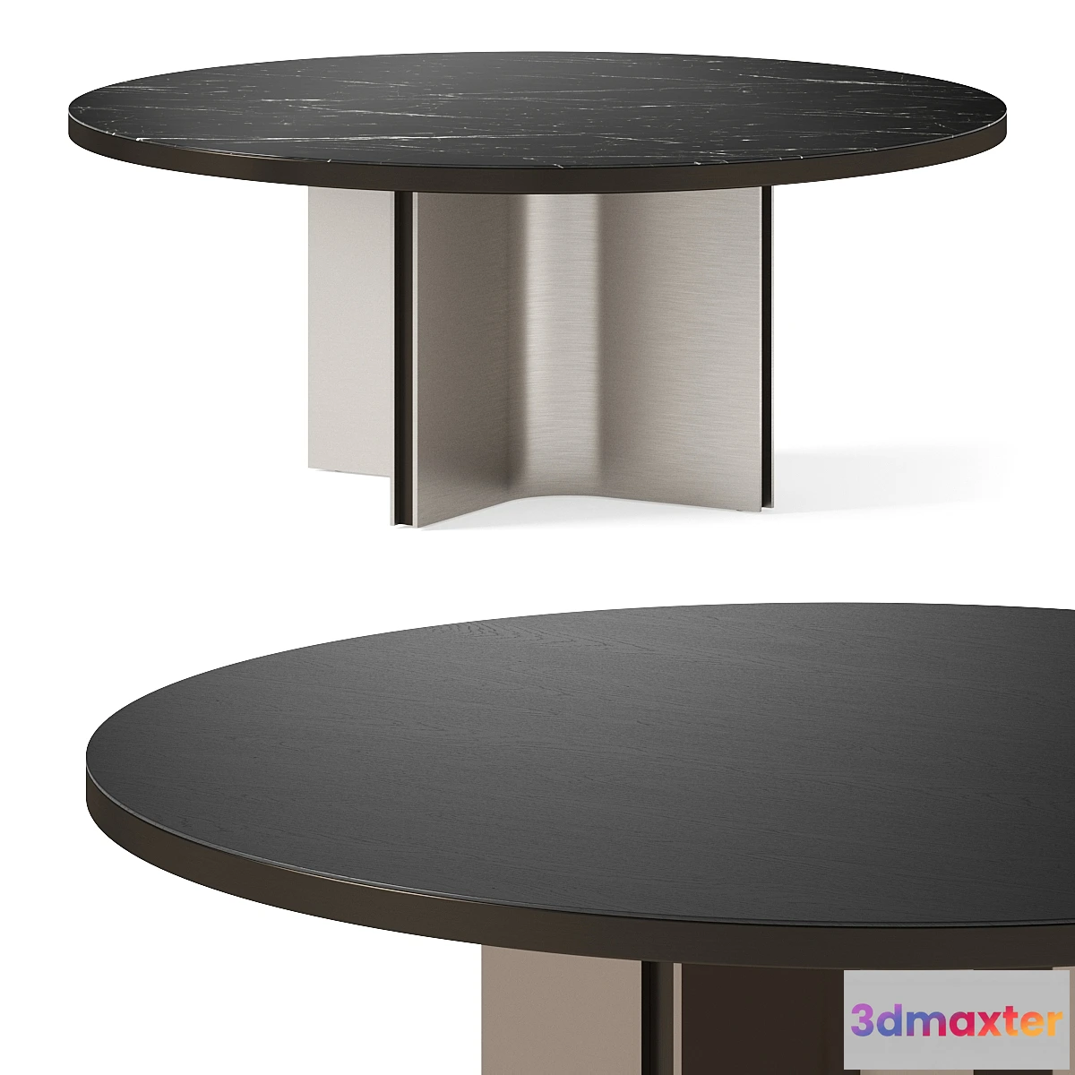 1397598 - Minotti Marvin Round Dining Table 3D Max