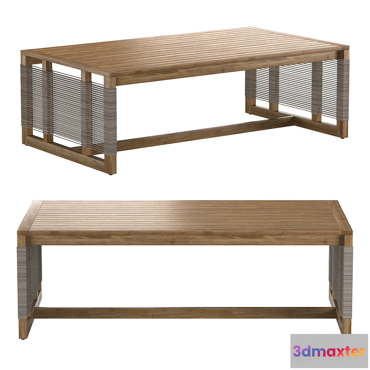 1398152 - AMALFI OUTDOOR COFFEE TABLE 3D Max