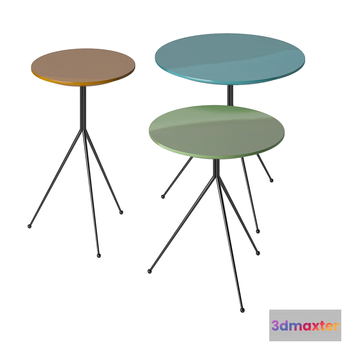 1398472 - LIQUID table set Baxter 3D Max