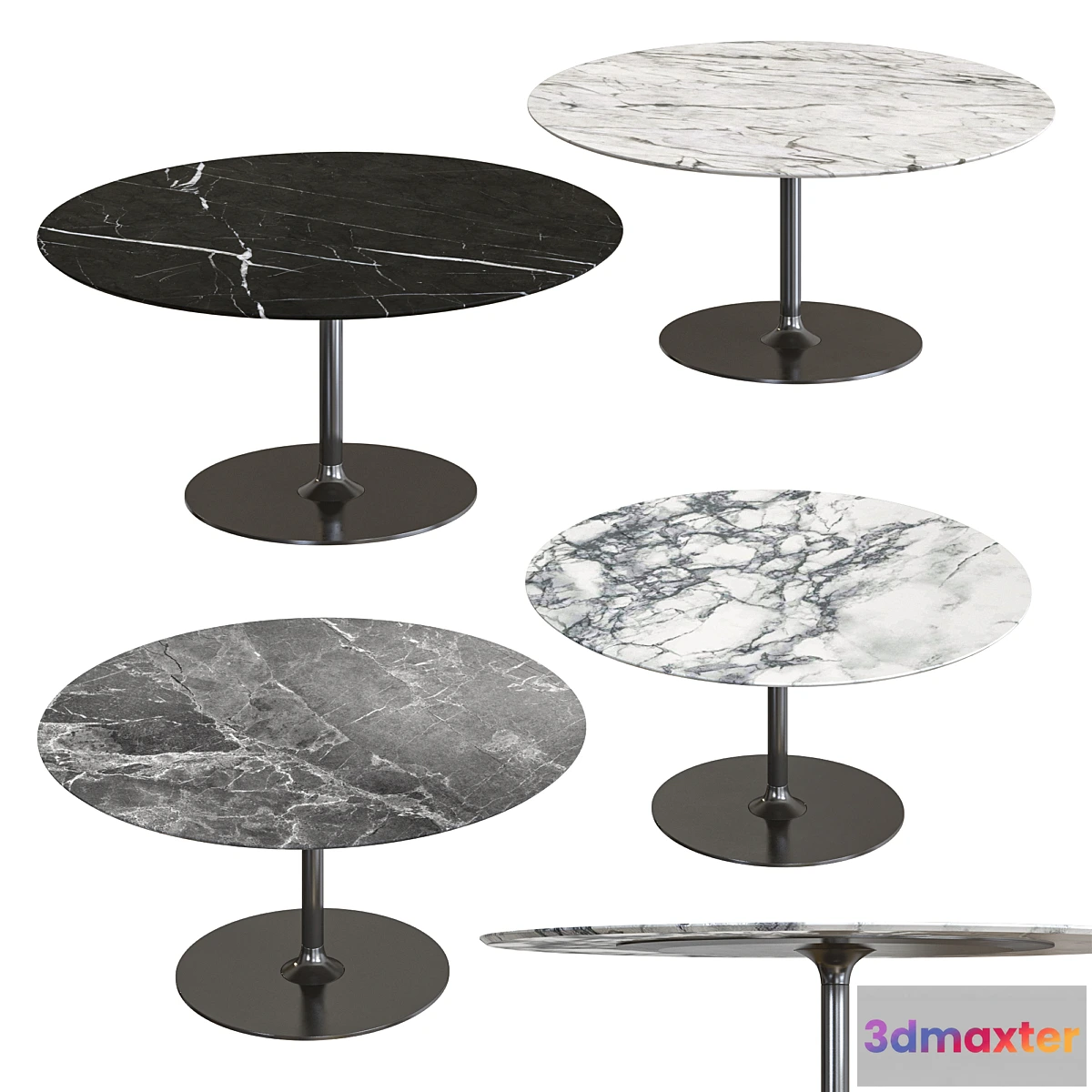 1398506 - Minotti oliver dining table 3D Max