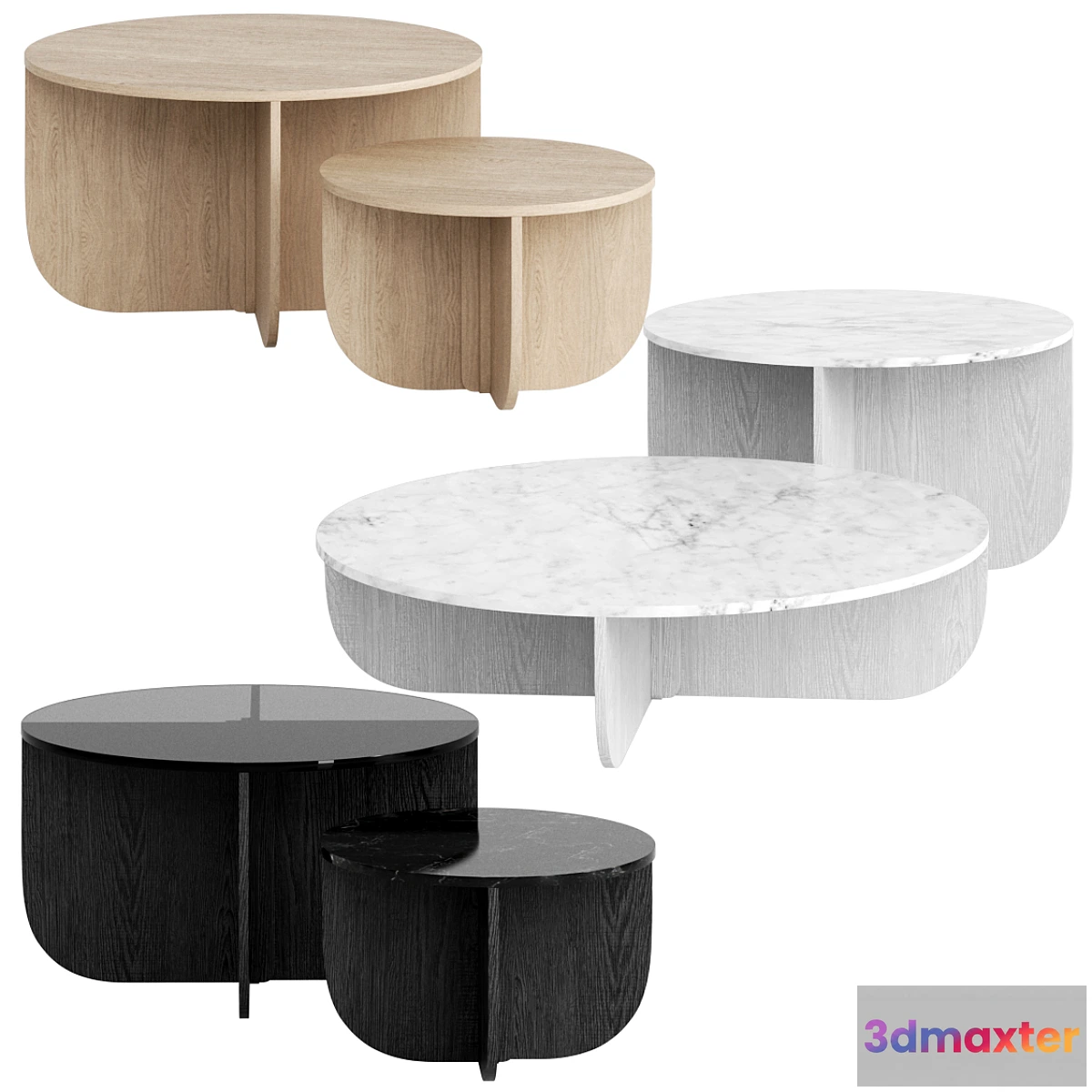 1398646 - La Cividina Mil coffee table 3D Max