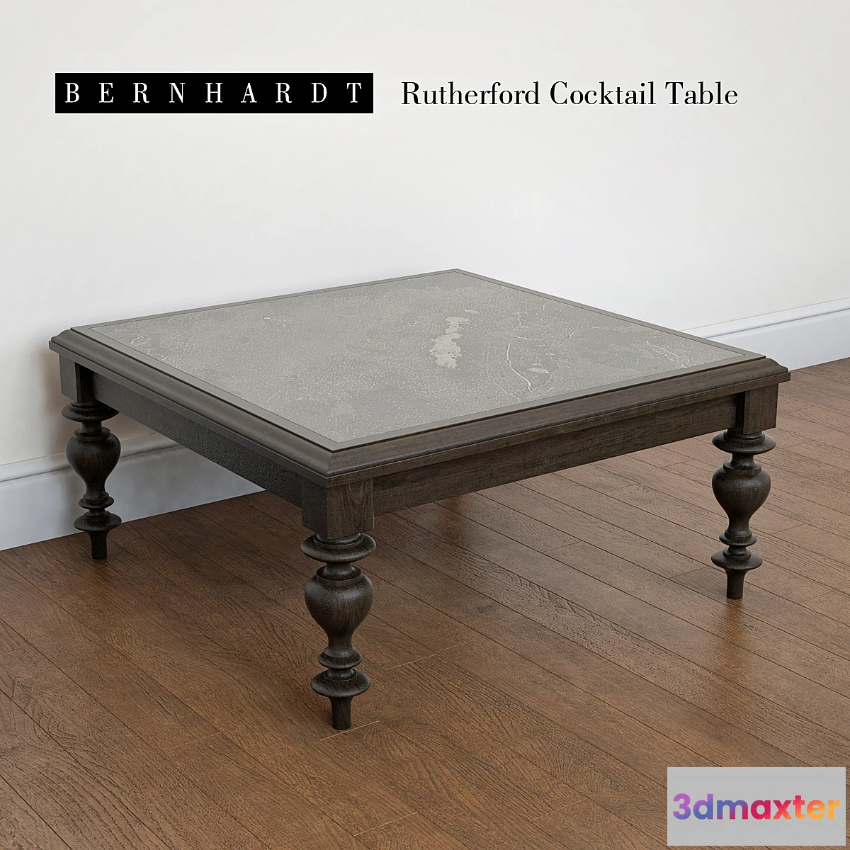1398858 - Bernhardt  Rutherford Cocktail Table 3D Max