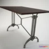 1398960 - Wrought-iron table 3D Max