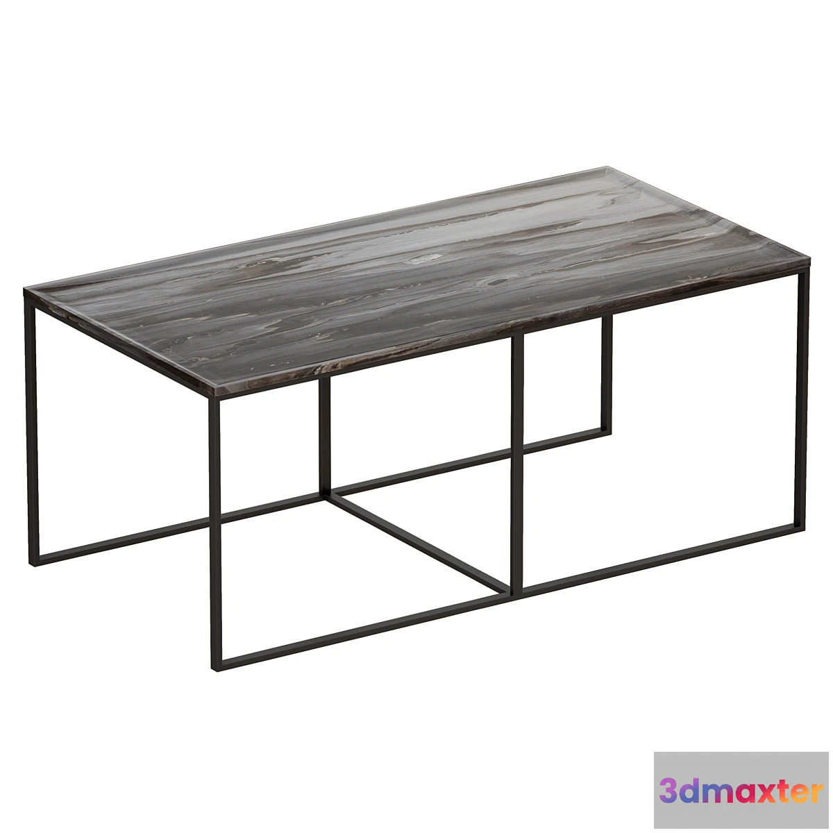 1399668 - Twilight Marble Coffee Table (Crate and Barrel) 3D Max
