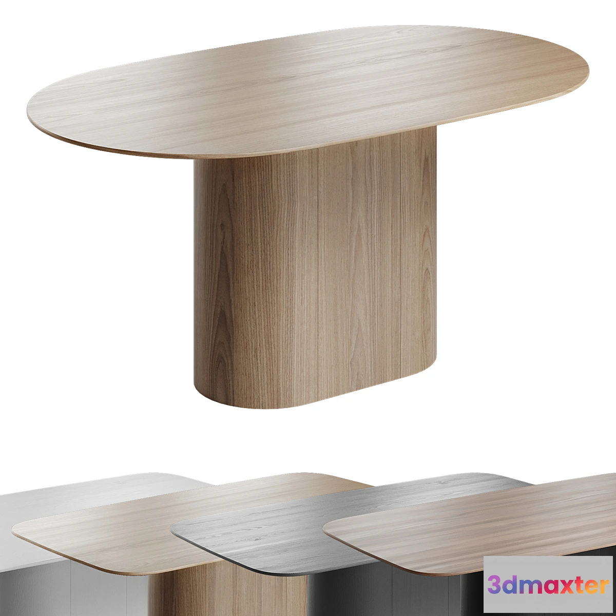 1400308 - Type Dining Table by Ellipse 3D Max