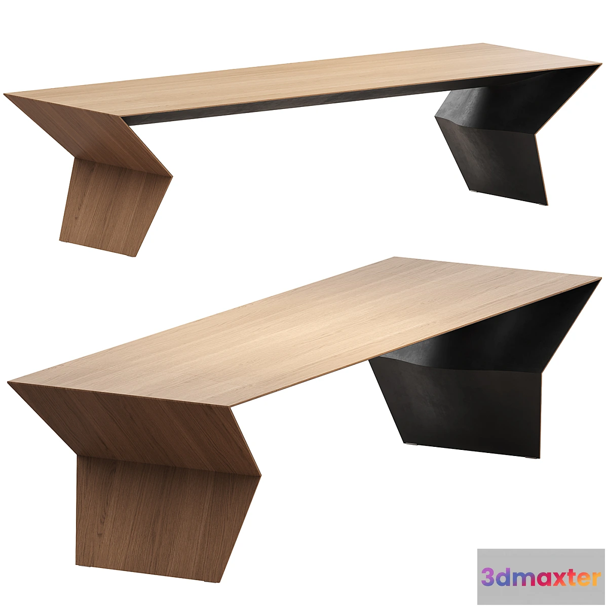 1401208 - Blitz table by B&b Italia brand 3D Max