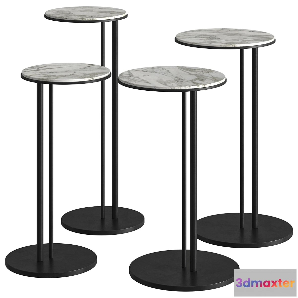 1402162 - Cattelan Italia Sting Coffee & Side Tables 3D Max