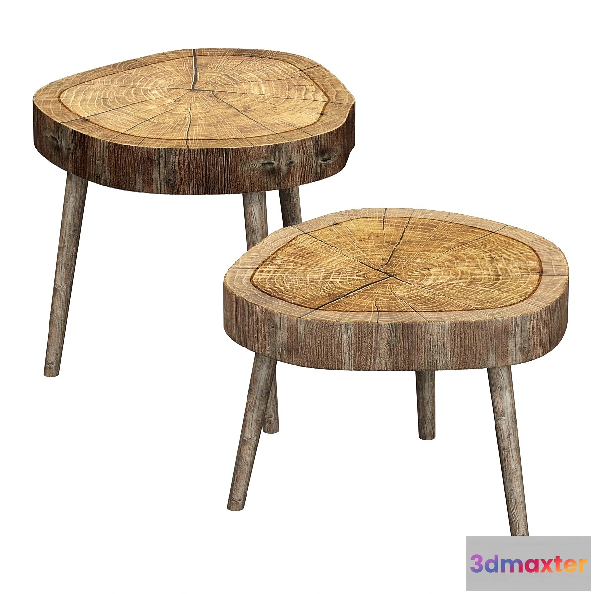 1402754 - Slab tables 3D Max