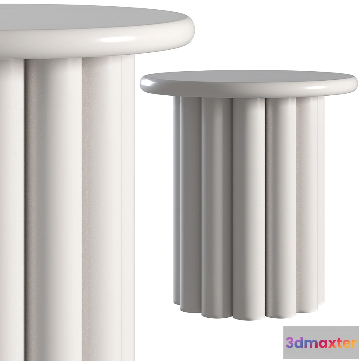 1402958 - Coffee table Corner Design Unique gray 3D Max