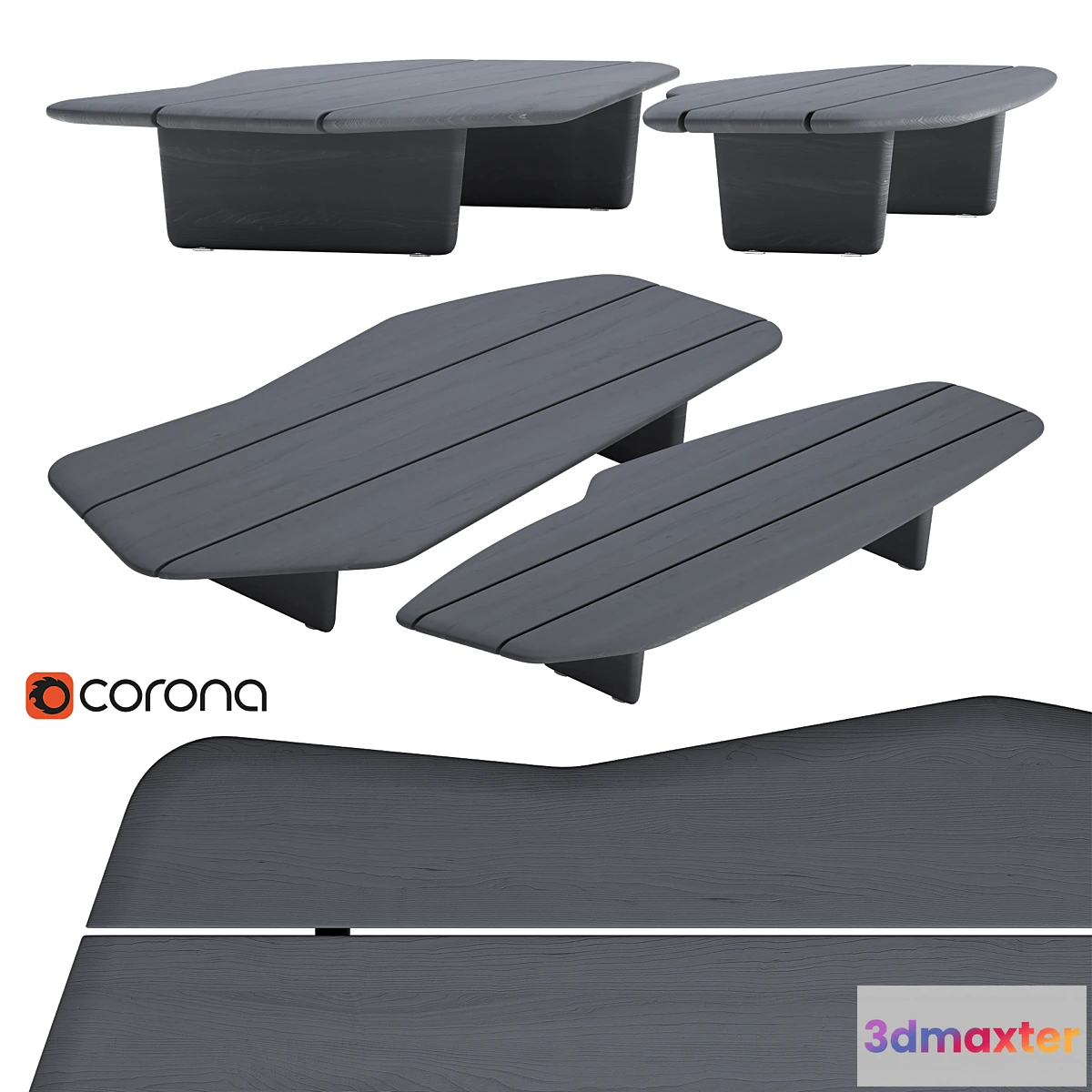 1404024 - Tables Baxter Nairobi 3D Max