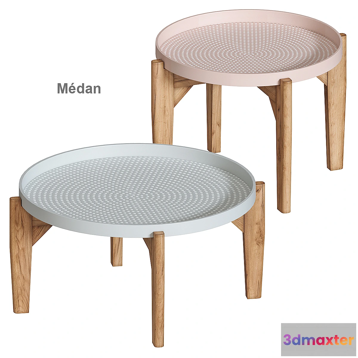 1406030 - Médan Coffee table La Redoute 3D Max