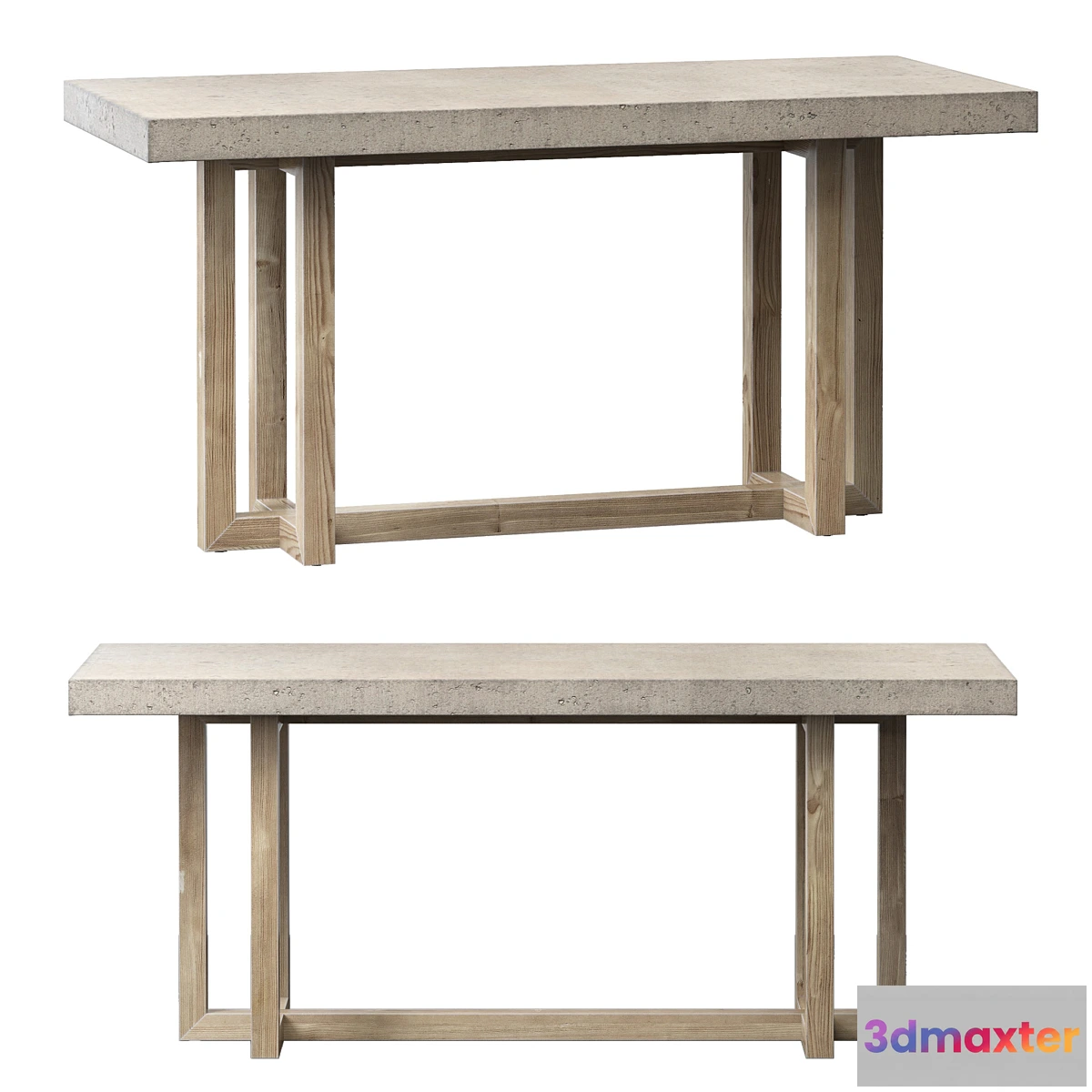 1406832 - Heston Desk 3D Max