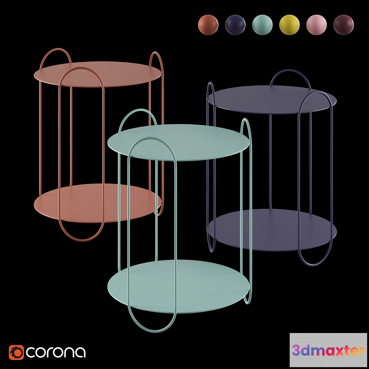 1408186 - Rondo  Coffee table 3D Max