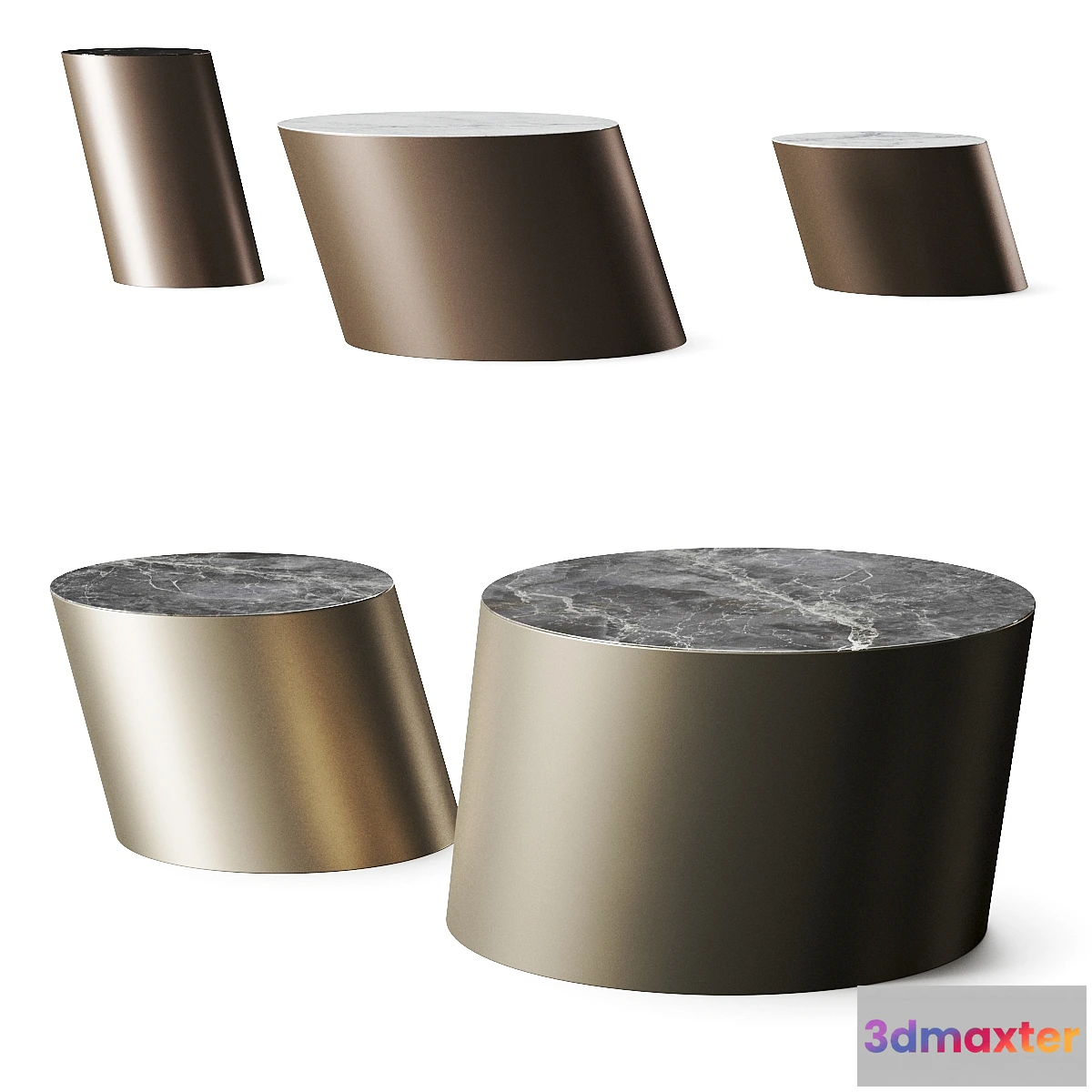 1408472 - Bonaldo Pisa Coffee Tables 3D Max