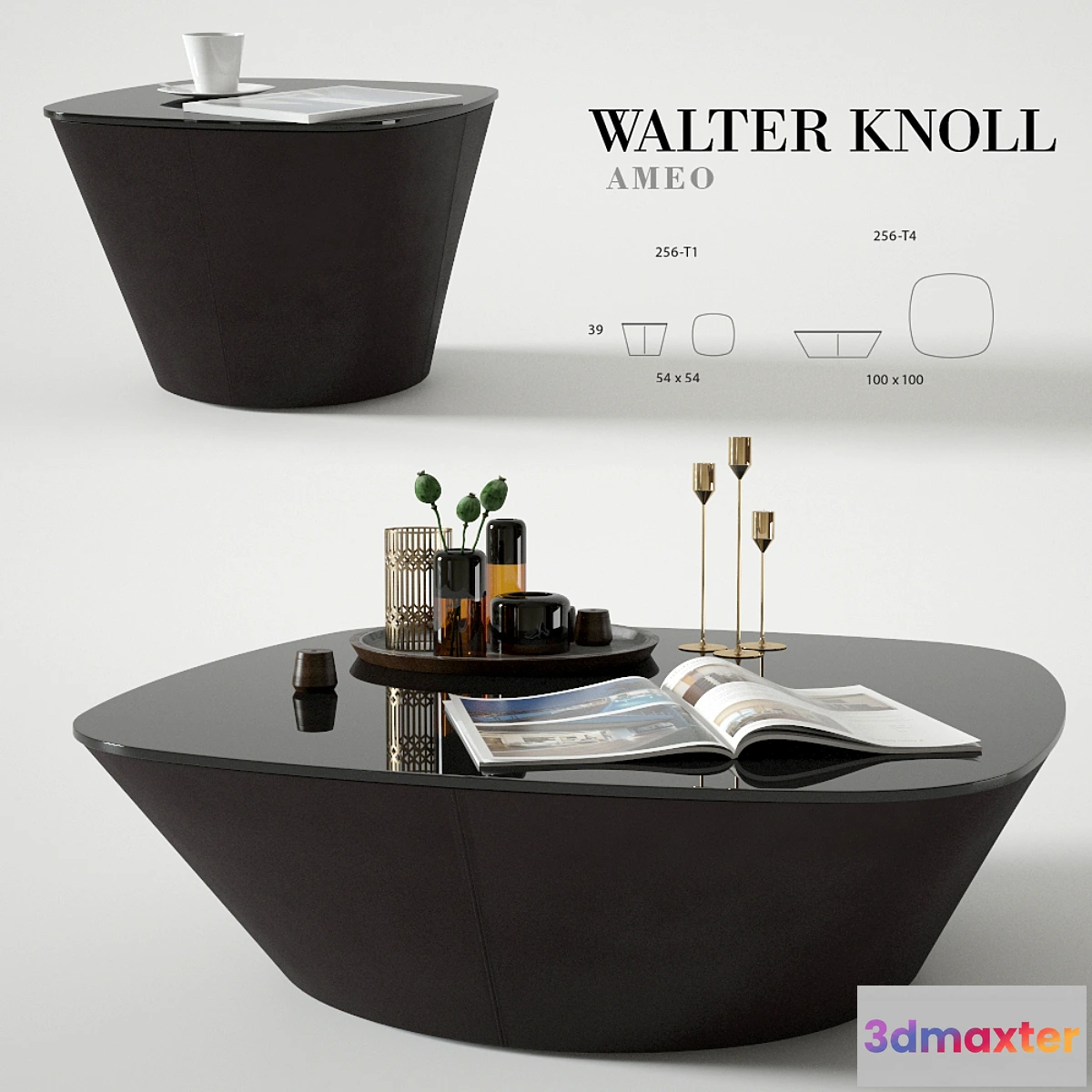 1408868 - Coffee table Walter Knoll Ameo 3D Max