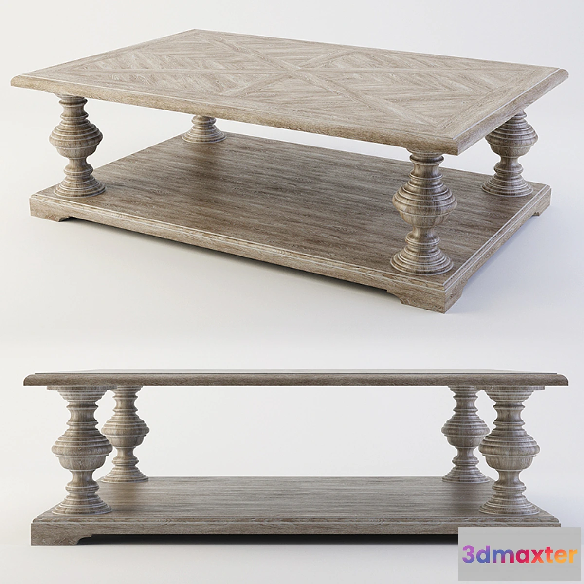 1409048 - coffee table Bernhardt Campania (370-023) 3D Max