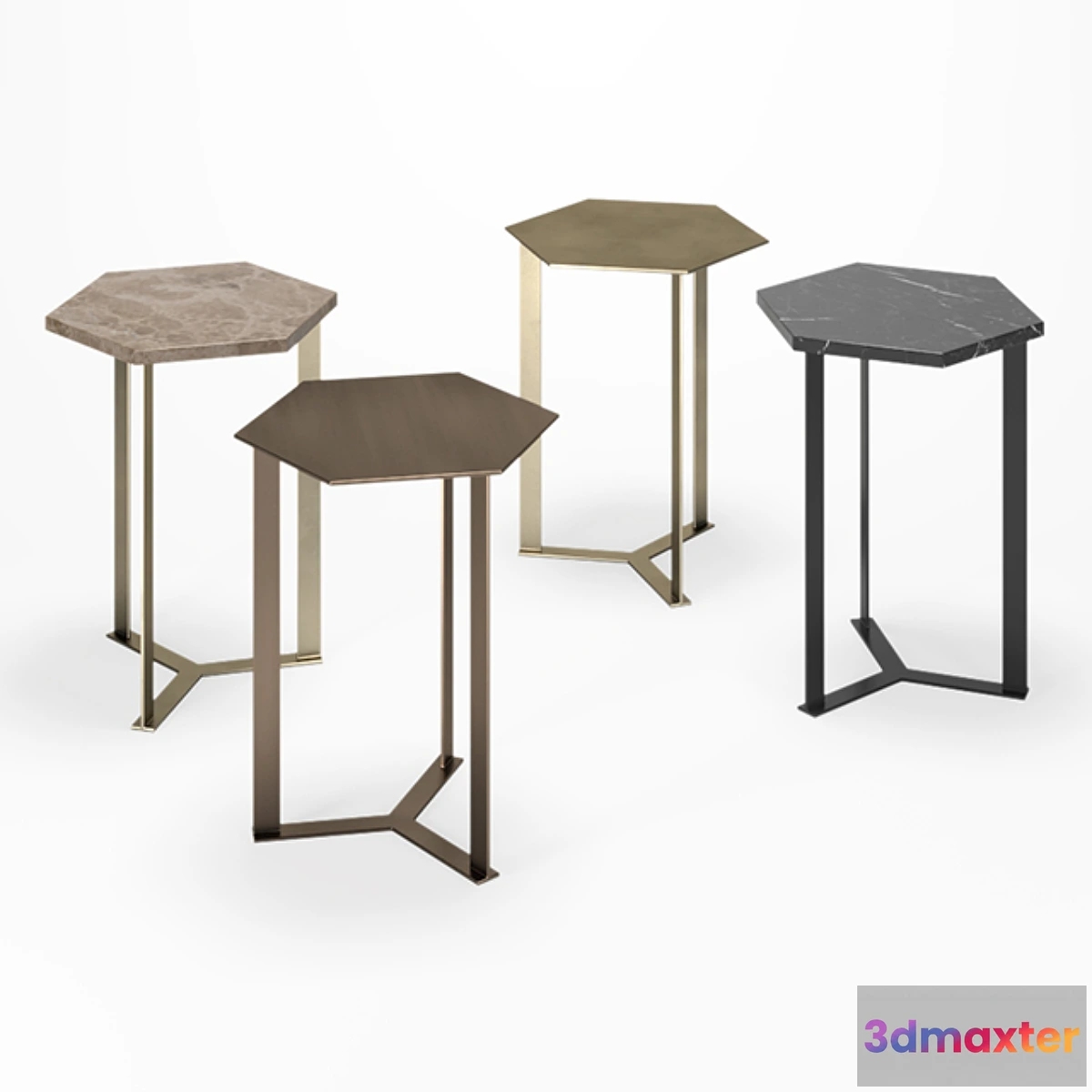 1409258 - Marelli - Clip Hexagonal 3D Max