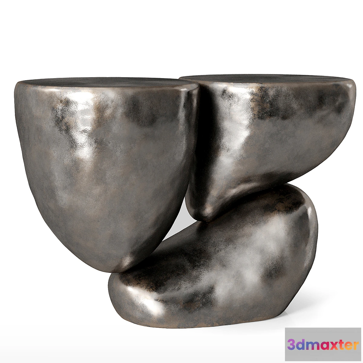 1410162 - Side table TRES BLACK by Mauro Mori _ Circa 3D Max