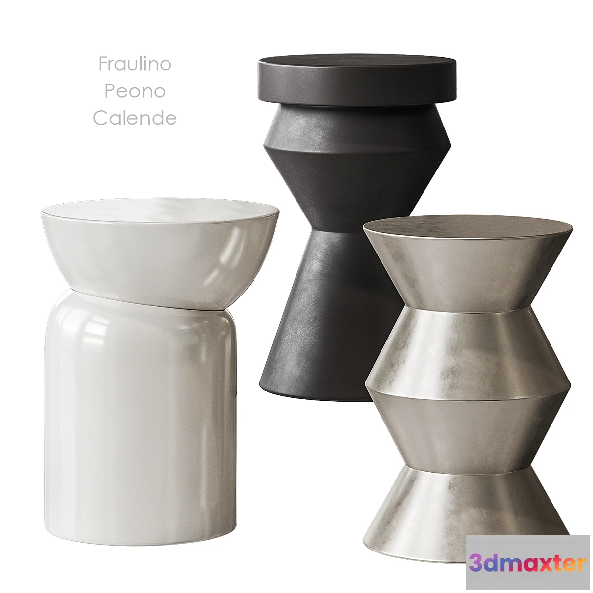 1410700 - Fraulino Peono Calendes table La Redoute 3D Max