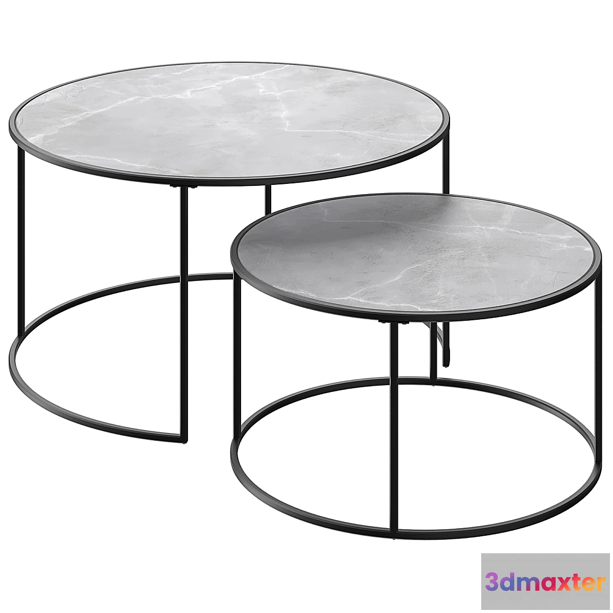 1410786 - Hans coffee table set 3D Max