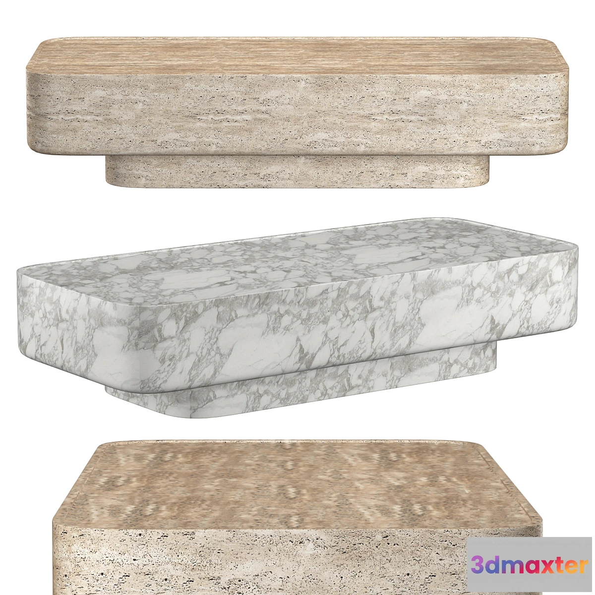 1410922 - VITOLO CARVED COFFEE TABLE 3D Max