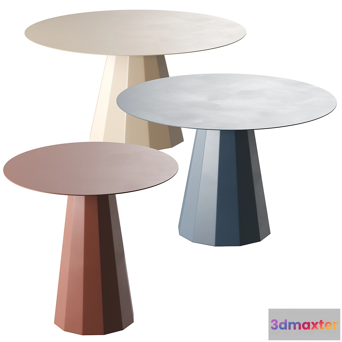 1411628 - Ankara round tables 3D Max