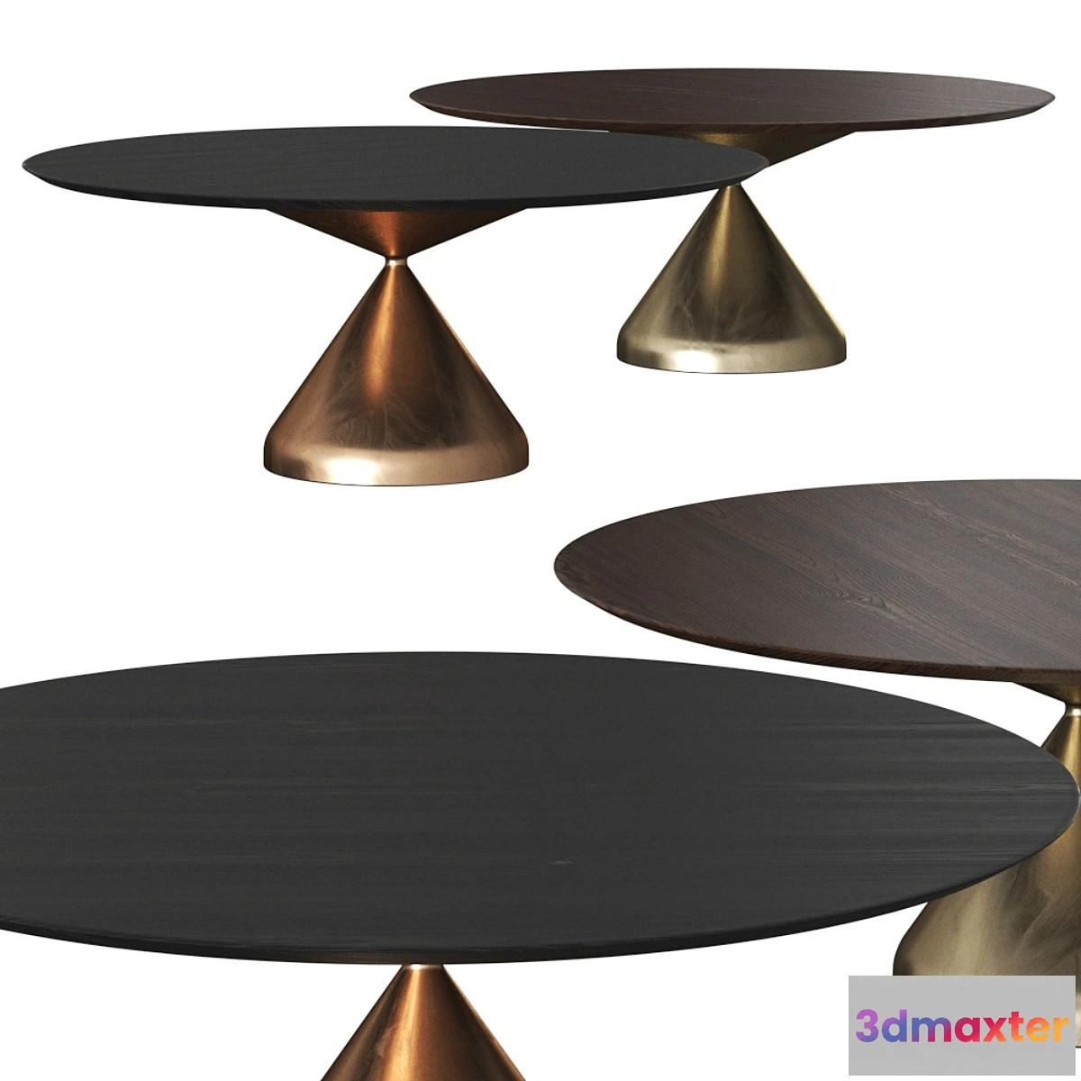 1412370 - Time & Style Drop Casting Dining Tables 3D Max