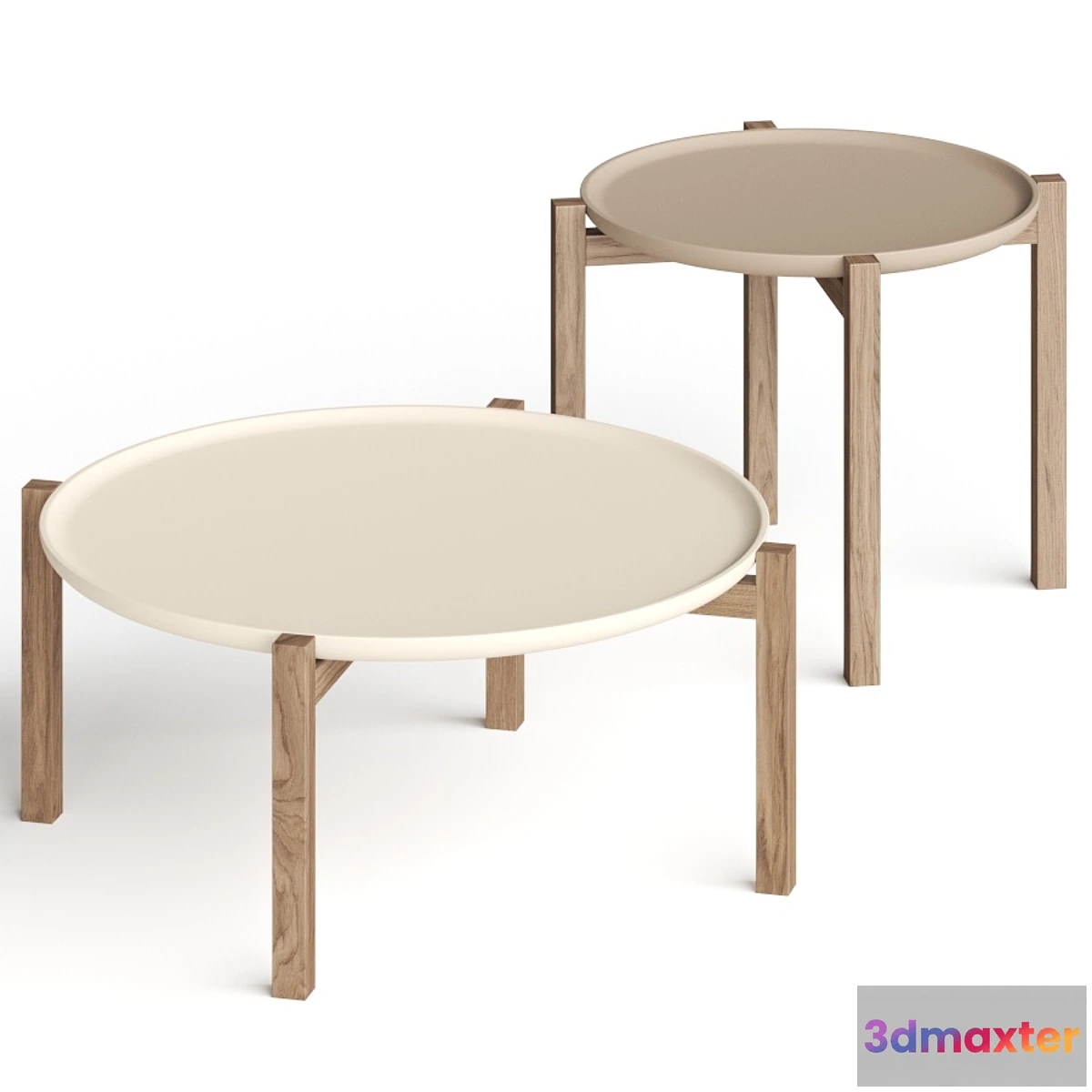 1413488 - Pacini & Cappellini Gong Coffee Tables 3D Max