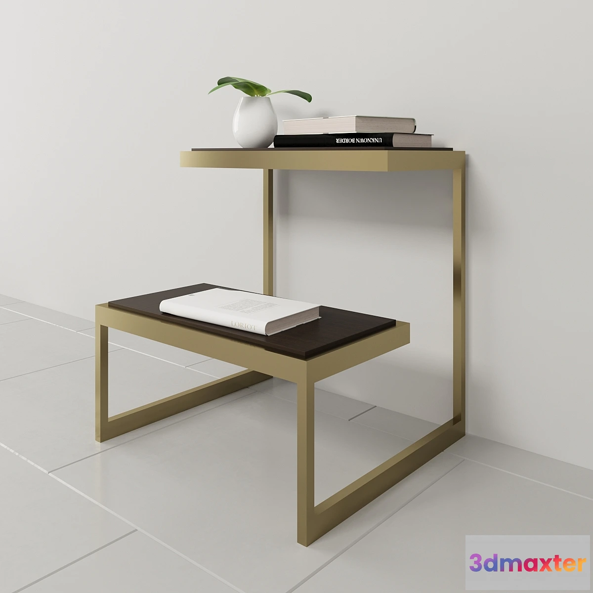 1413678 - Hooker Furniture. Curata End Table 3D Max