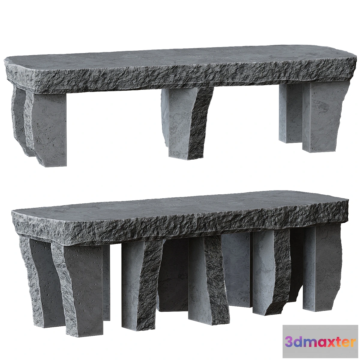 1414132 - stone table 3D Max